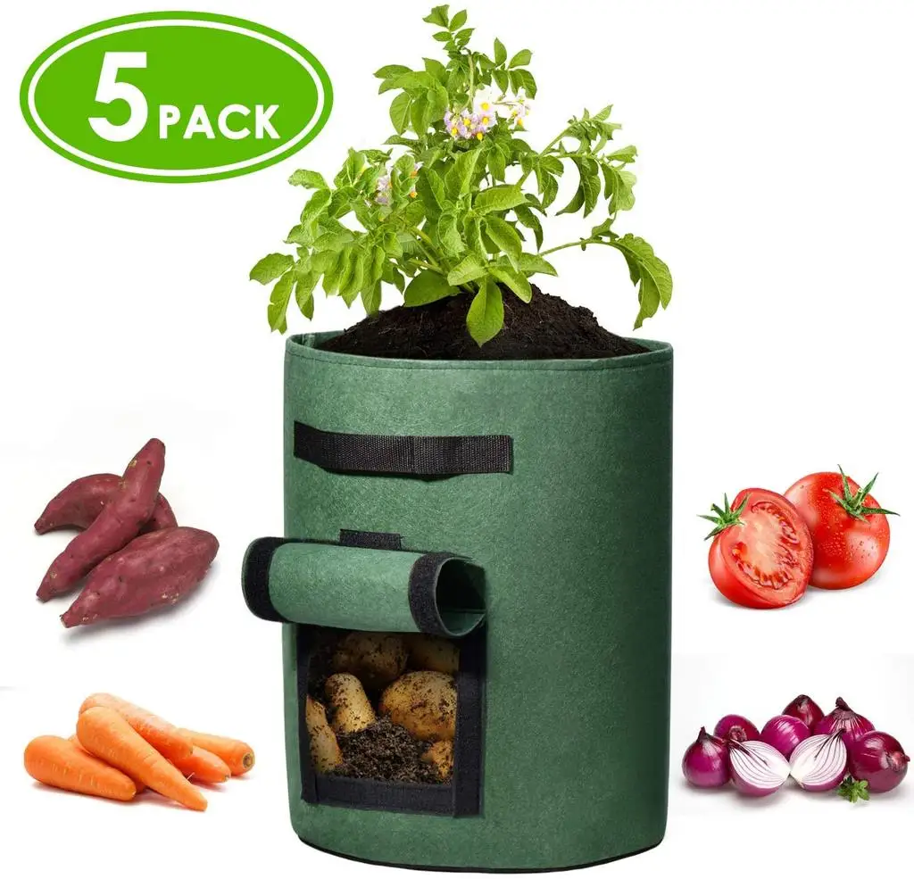 High Quality Fabric Plant Bags Hot Selling Vegetables Grow Bag Suitable for Potato