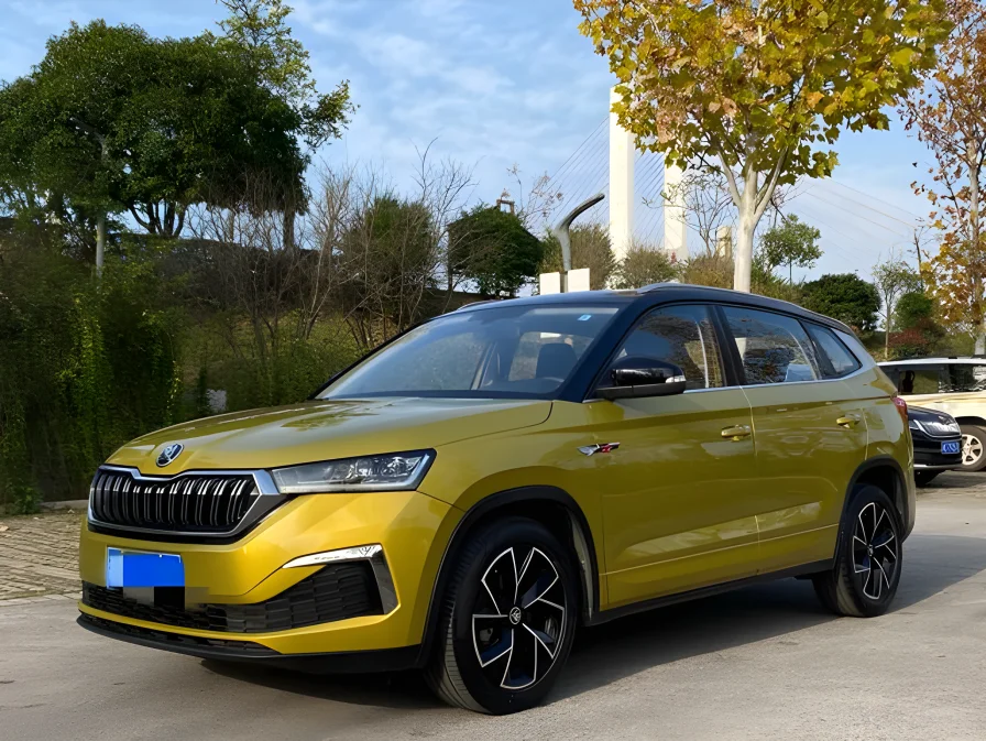 Skoda Karmic левый привод комфорт небольшой внедорожник 6-ступенчатый ручной автоматический топливный автомобиль дешевый Подержанный