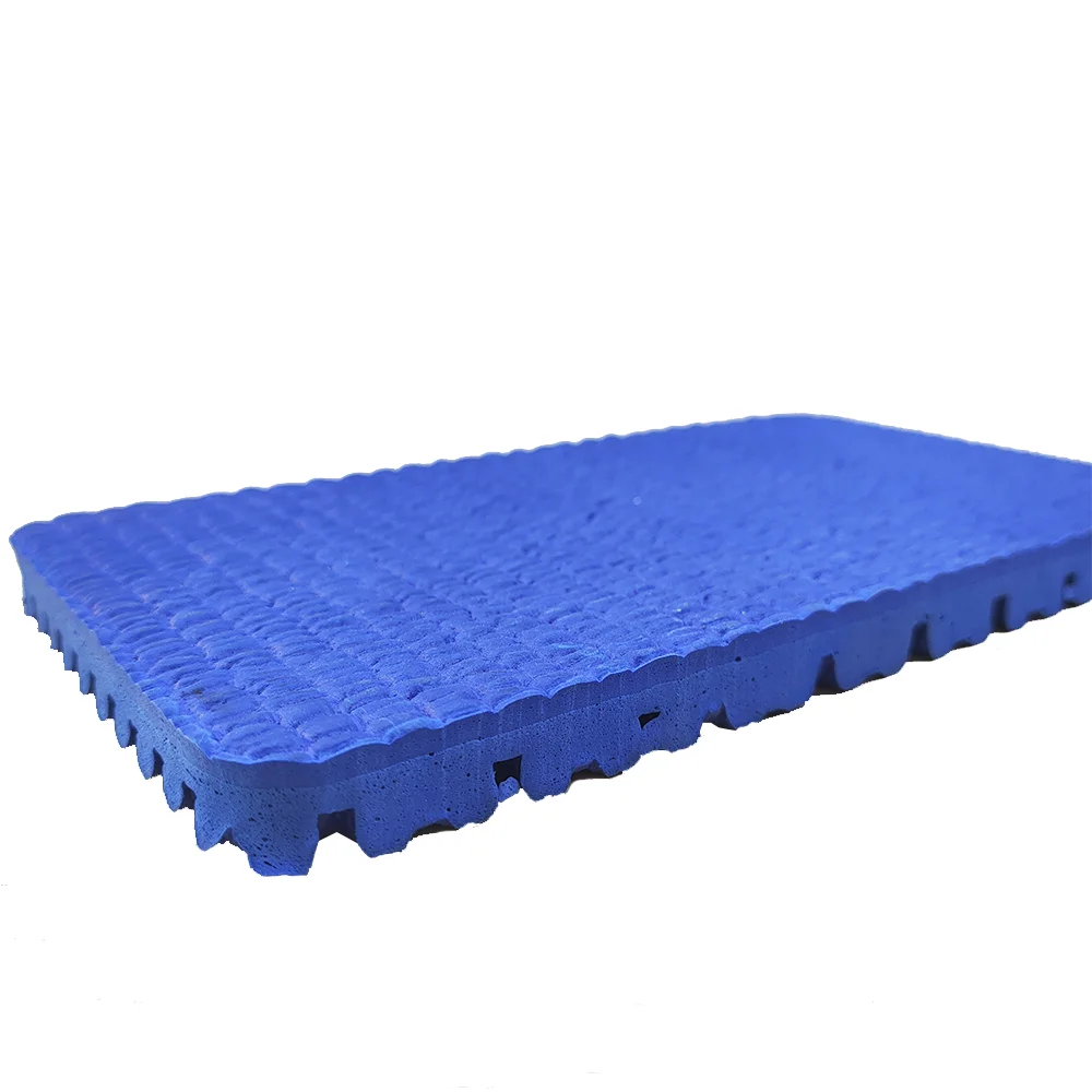 Blue Prefabricated Running Track Tartan Flooring Surface Athletic Track Tartan Running Tracking 8-13mm Thickness NFL-l-24080607