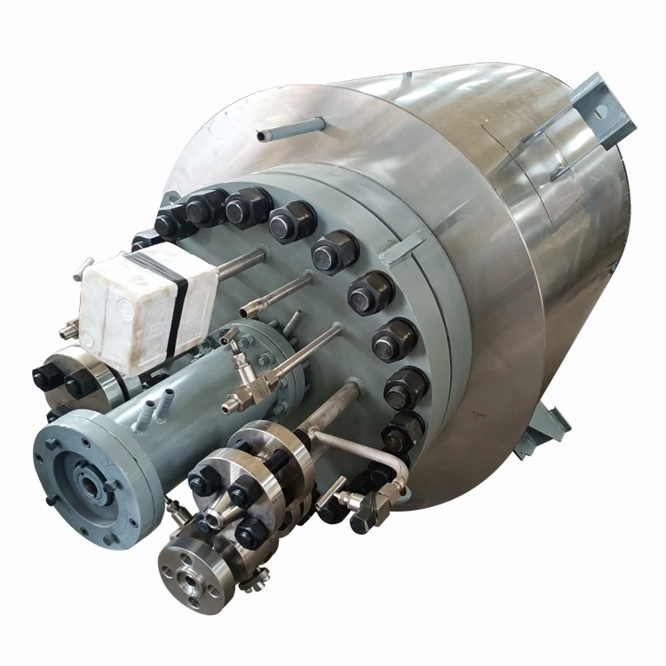500L Heat Oil Heating Stainless Steel Agitator Tank Reactor