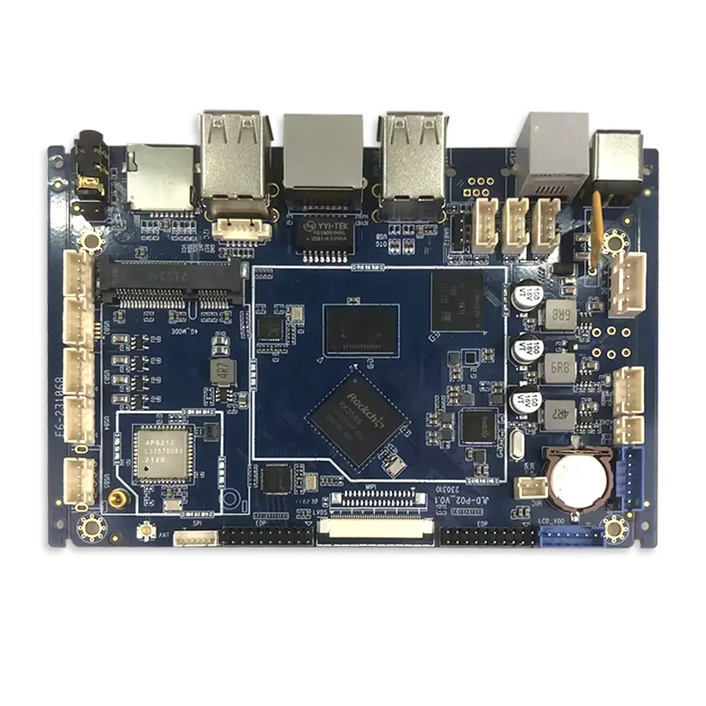 JLD-P02 Kiosk Motherboard Manufacturer Android Board rk3566 Tablet Board arm Monitor Board