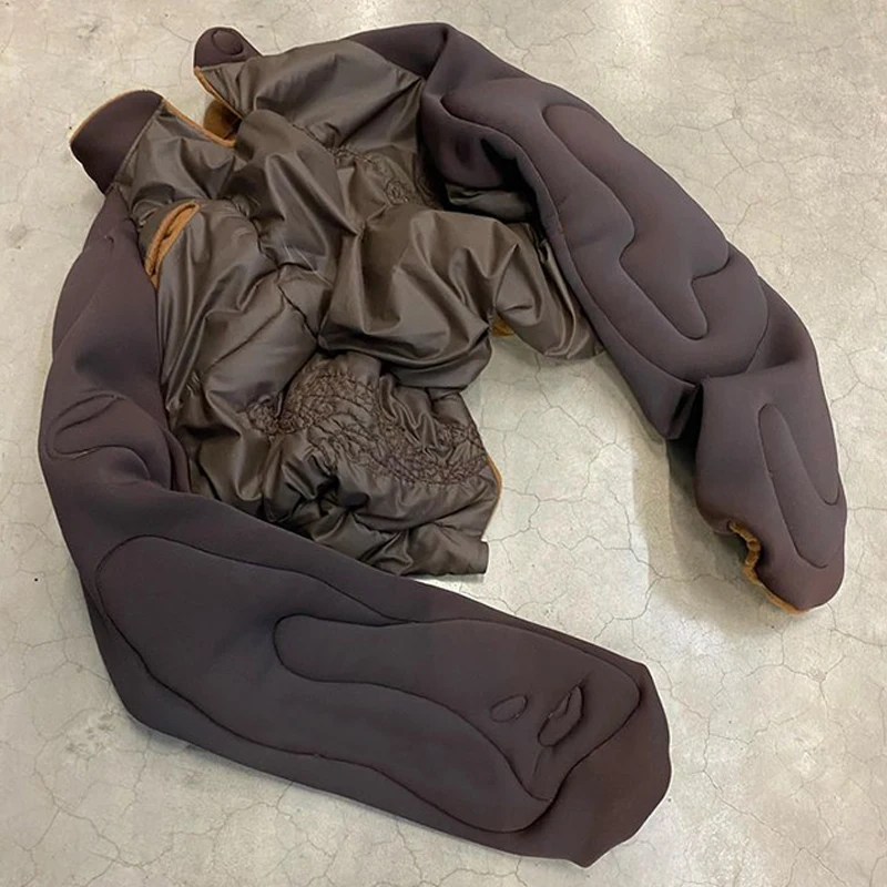 DiZNEW Classic Casual Denim jacket Custom embroidered logo Loose fitting oversized jacket jean jacket