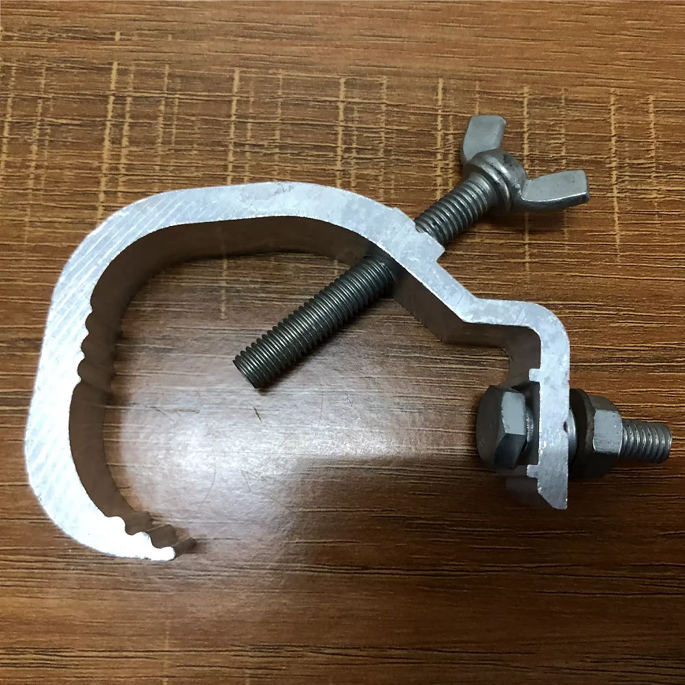 Stage Lighting Equipment Aluminium Light Hooks Clamp Holder For Par Beam Moving Lights