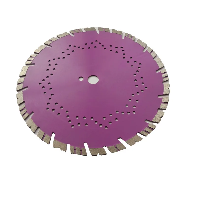 Wear-resistant 350mm marble granite concrete diamond hot-pressed sintering high-frequency welding laser welding segmented s