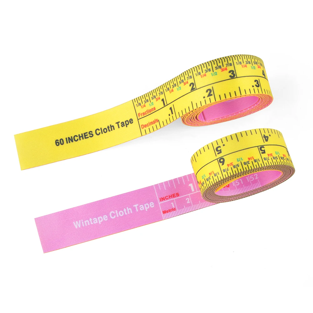 Wintape Custom Full Color Printing  Polyester Cloth Tape Measure, Dual Scale Cloth Sewing Tape Measure,Tailor Ruler