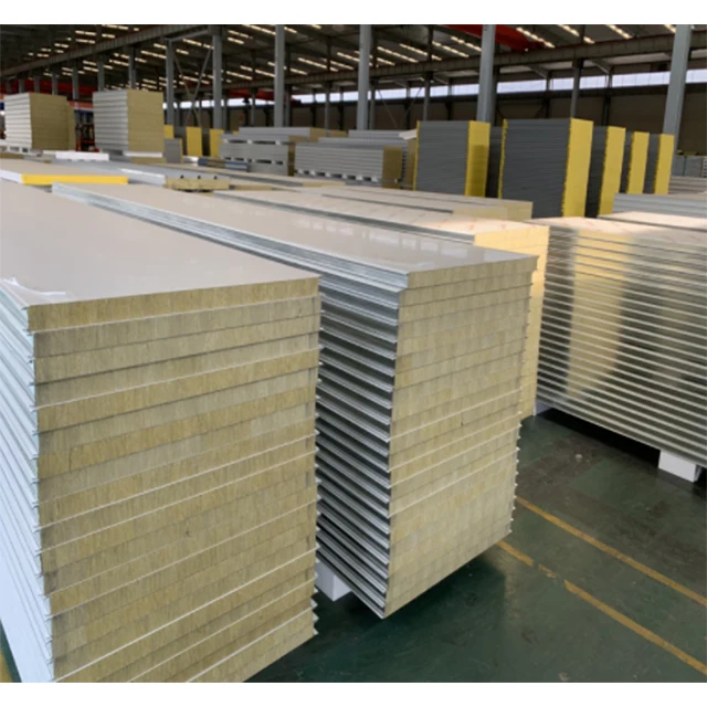 Thermal Insulation 50~200mm Thickness Polyurethane PU Sandwich Panel Roofing and Wall Boards