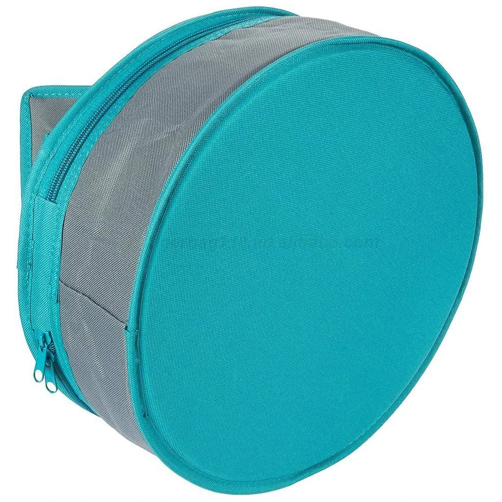 BWB-17 Unique Insulated Dish Pie Carrier Round Thermal Casserole Food Carrier Cooler Bag with Handle