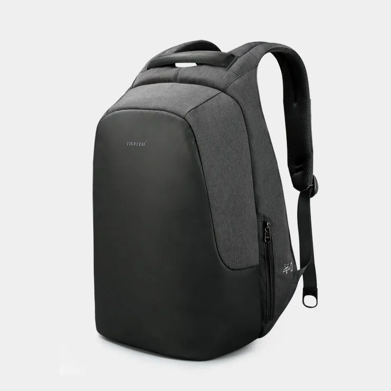 Tigernu T-B3615B anti-theft  waterproof backpack black bag men usb laptop backpack computer for student