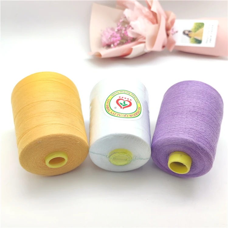 
Wholesale TKT 120 40/2 3000yards 100% Spun Polyester Sewing Thread for Garments Sewing  (1600186724561)