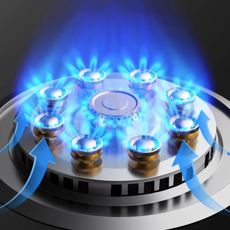 Горячая распродажа газовая плита LPG умная портативная кухонная из нержавеющей стали с таймером одноконфорочная для кухни