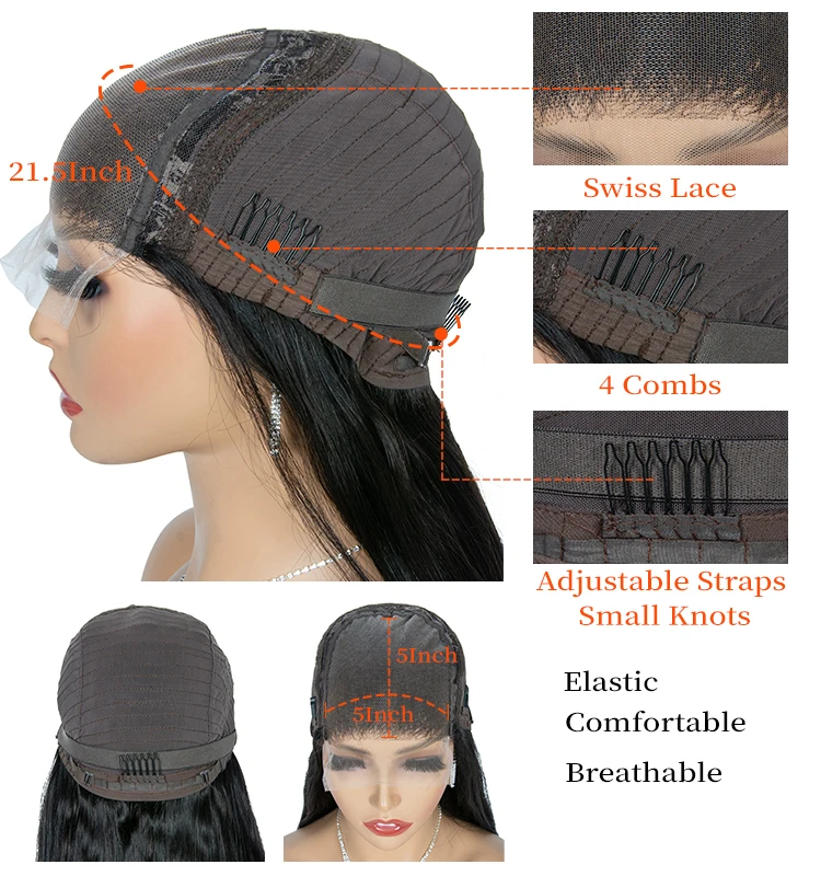 Unprocessed Brazilian Hair Wigs Body Wave Lace Frontal Wig Natural Color 100 Human Hair Natura Brazil HD Lace Wig