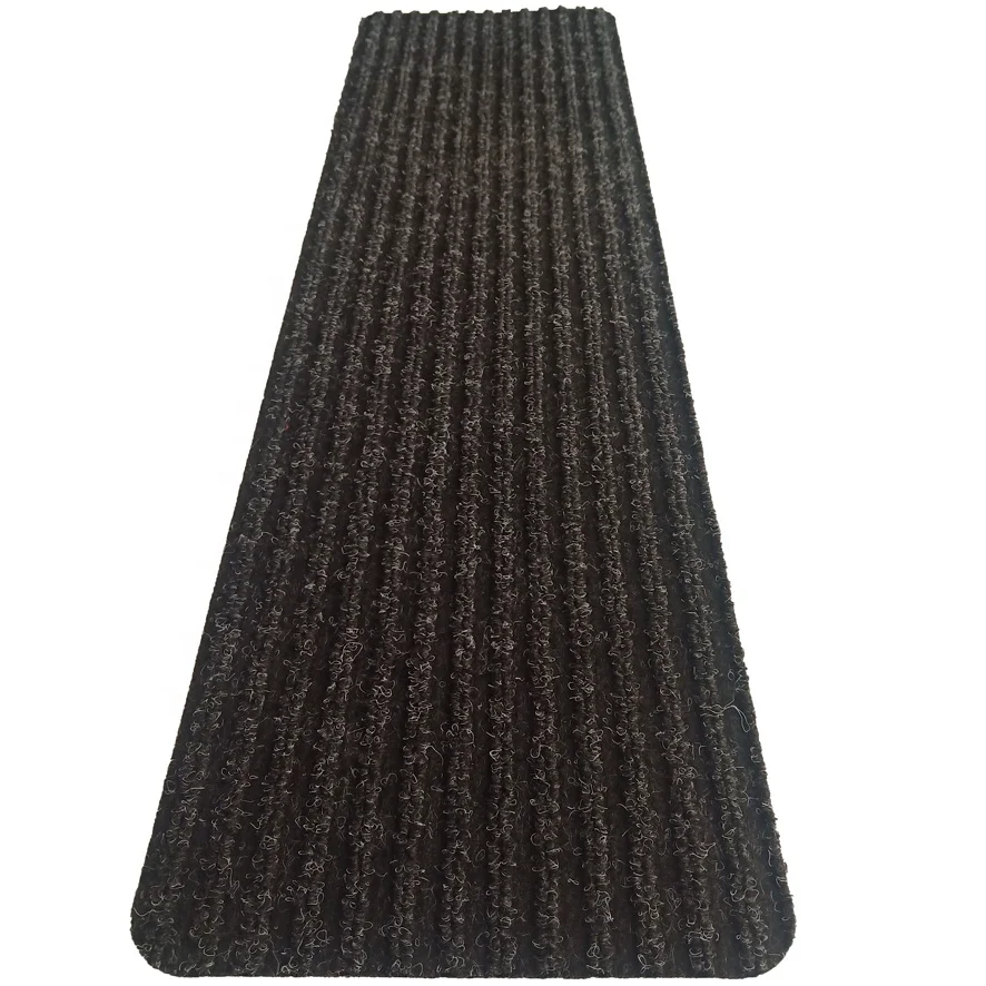 Carpet Stair Treads Set of 15 Non Slip Skid Rubber Runner Mats or Rug Tread