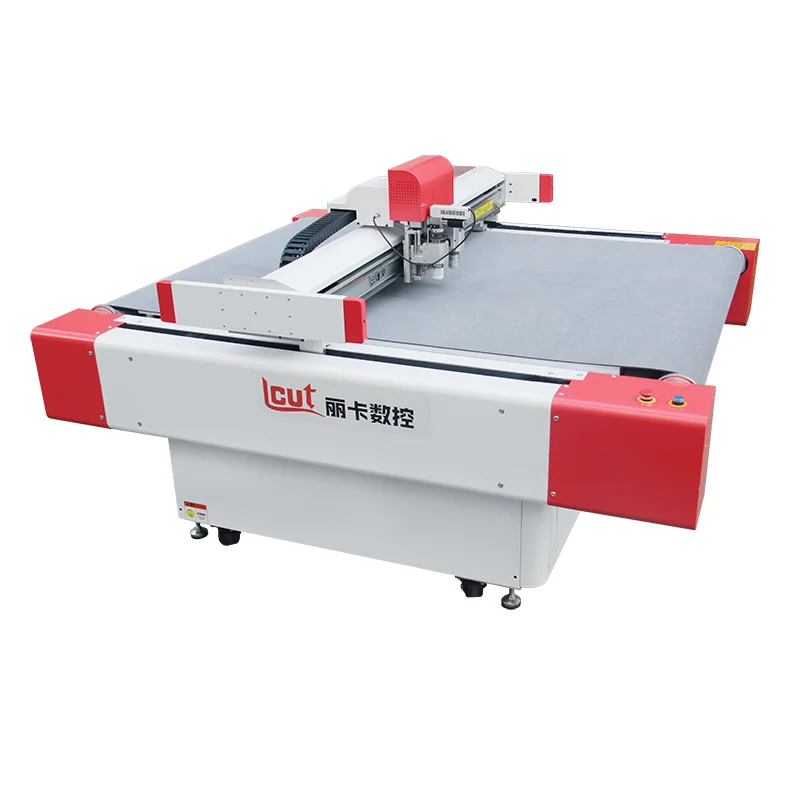 Cutting Table For Apparel Fabrics Cnc Cloth Printing Fabric Cutting Machines With Rotary Cutting Tool
