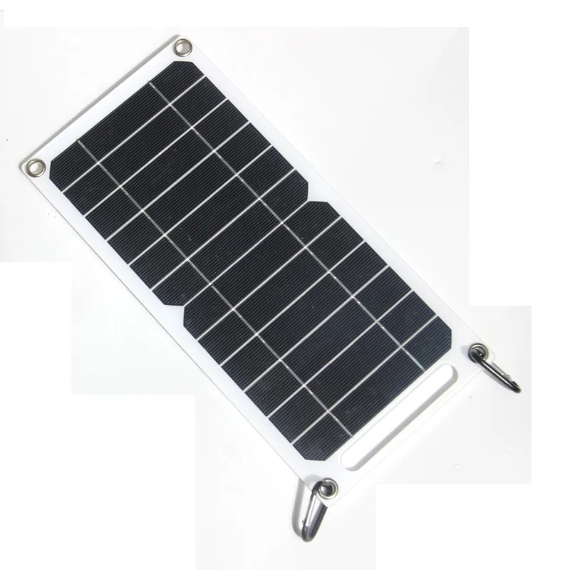 2025 New Product Cheap 6W Solar Energy Sollar Photovoltaic Panel Plate USB Charging Board Cargador De Panel Solar USB 5V