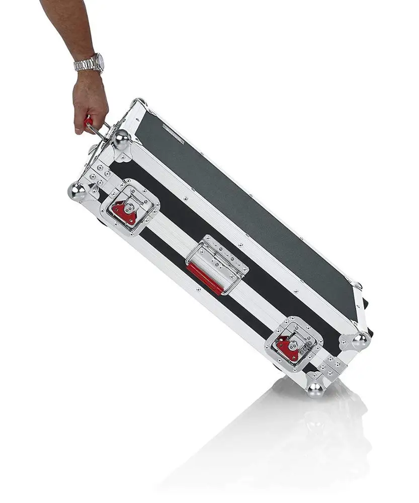 Guitar Effect Pedals PEDALBOARD Large Tour-grade Pedal Board Case Aluminum SGS Tool Case Plastic Stereo Volume Pedal Case Bingo