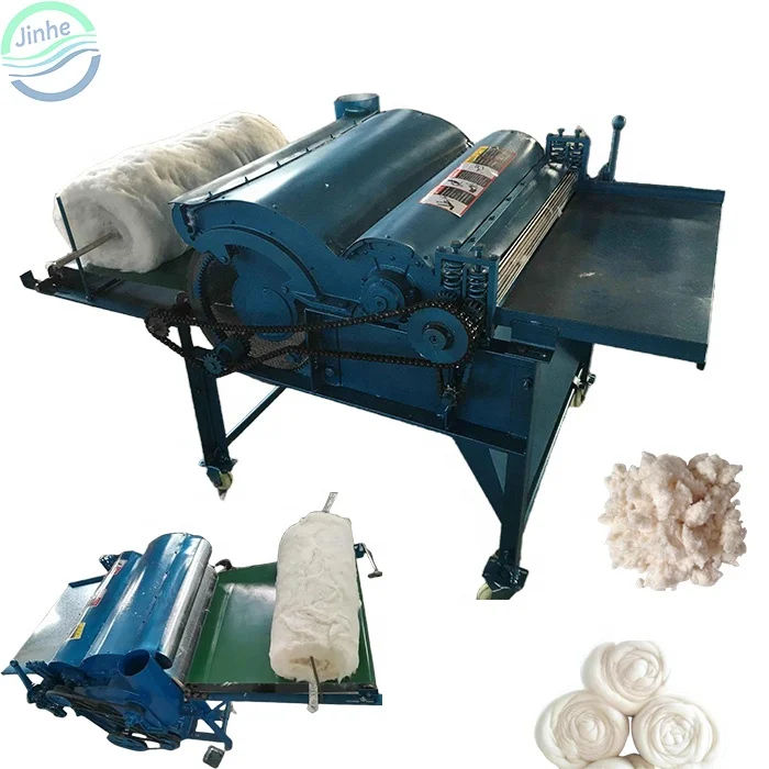 Textile recycle waste fabric cotton opener old cloth opening recycling machine fiber wool opening rag tearing carding machine