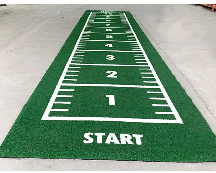 Gym Flooring Turf Pull Sled Turf Meter Marked Gym Artificial Grass