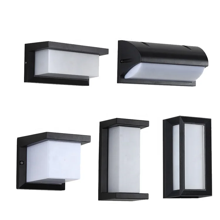 Outdoor Wall Light Modern Wall Sconces  Porch Exterior Lights Fixture  Wall Lighting Suitable for Patio,Bathroom,Hallway, Living