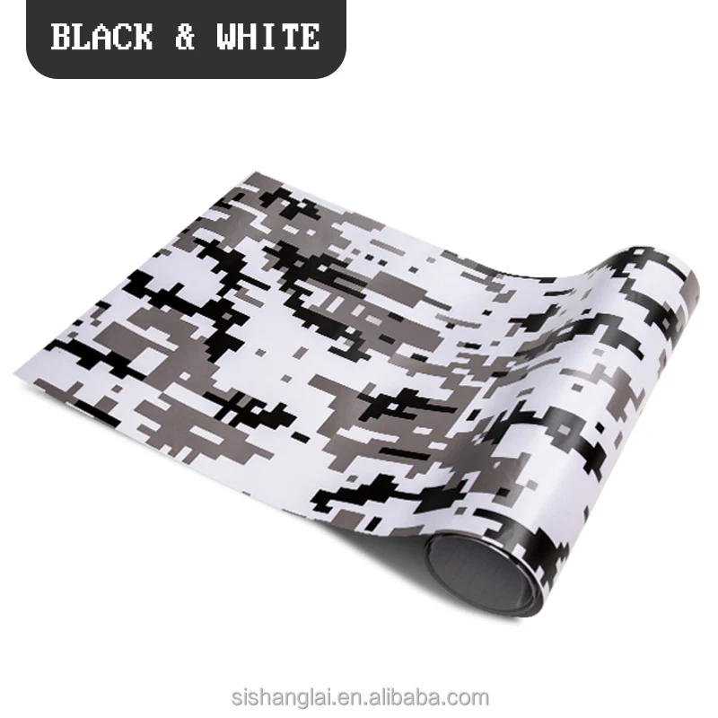 SCHANLEY New Design Bubble-Free Matte Body Wrap Camouflage Film Camo Background Film Vinyl Digital Camo Car Wrap