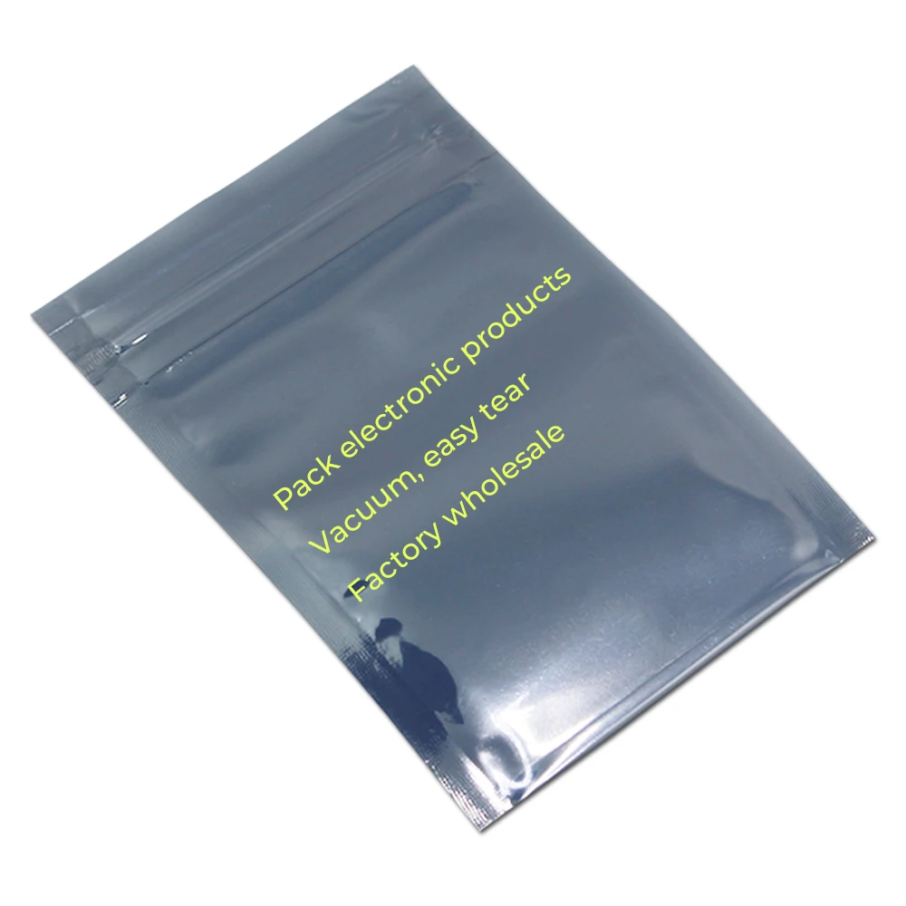 Factory Custom Printing Zip Lock Anti-static ESD Laminated Shielding Bags Custom Packaging Bags For Electronic Components