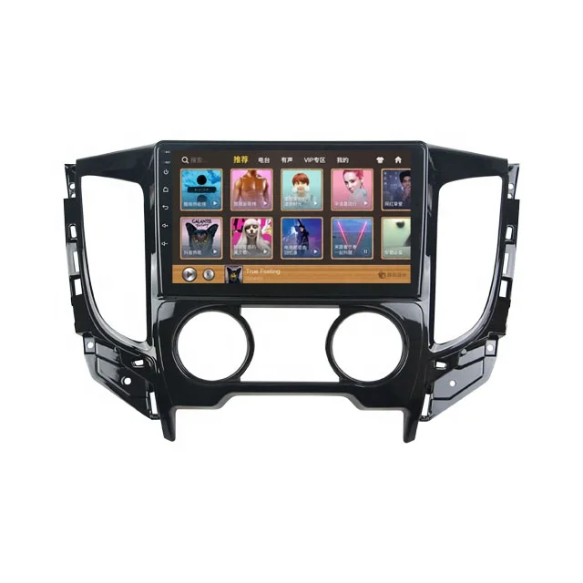 Android10.0 Car GPS Navigation for Mitsubishi Triton Manual Auto/AC L200 ASX 2010-2019 Radio 2din 2.5D IPS/QLED Screen