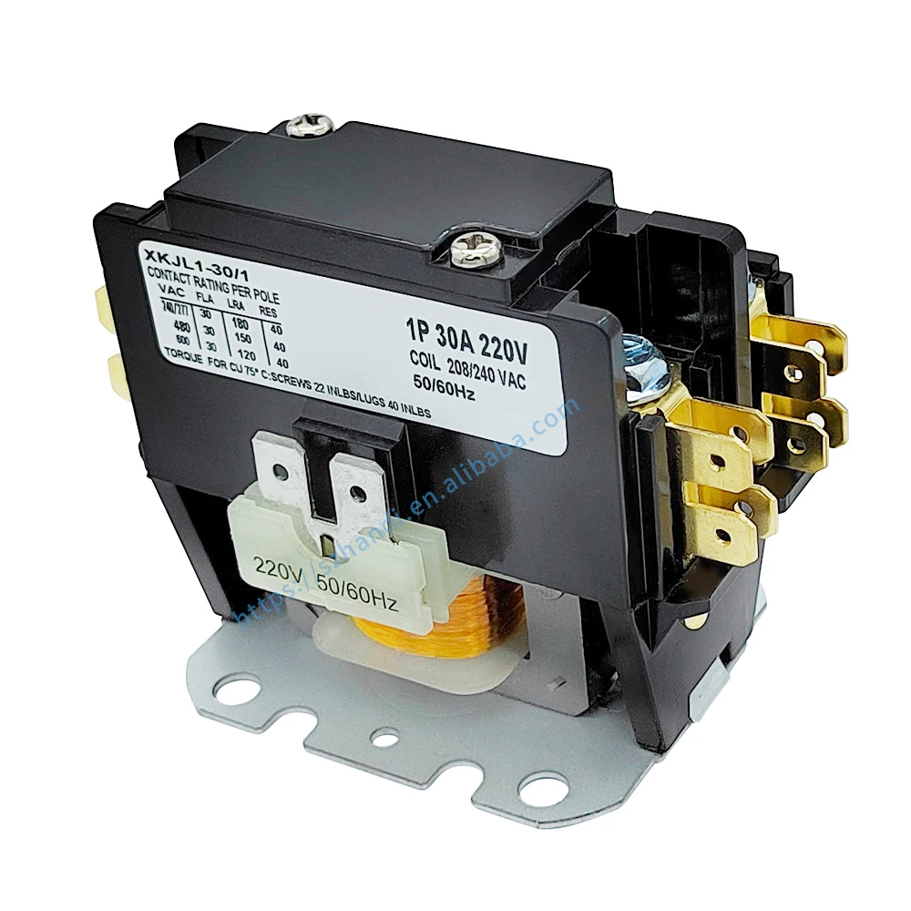 1P AC Contactor for Air conditioner HVAC universal  Air Conditioner spare parts universal air conditioner tools ac contactor