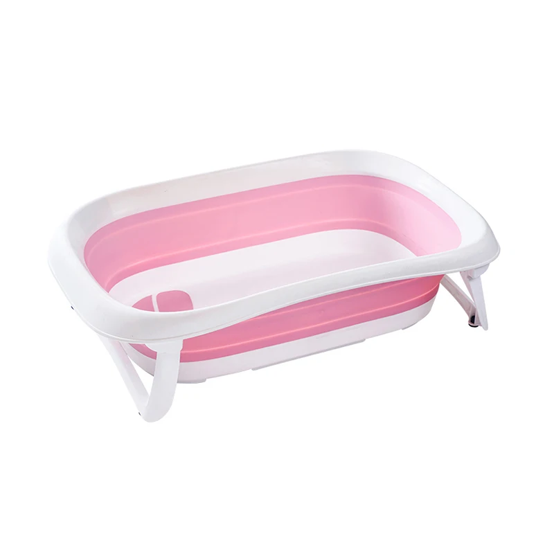 Cheap wholesale portable plastic folding bath tub small