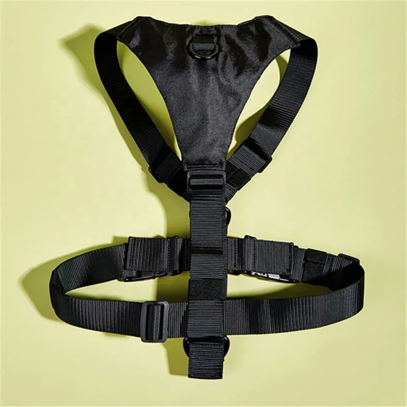 Wholesale OEM Manufacture Multi Colors Fashion Luxury Jacket Personalized Nylon Easy Adjustable Dog Pet Harness
