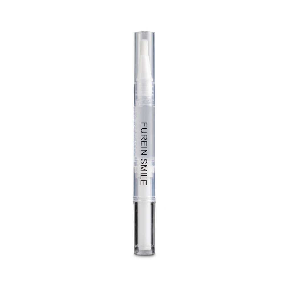 Tooth Whitening Pen Plastic Clear Aluminum Teeth Whitening Gel Pen 16% Hydrogen Peroxide