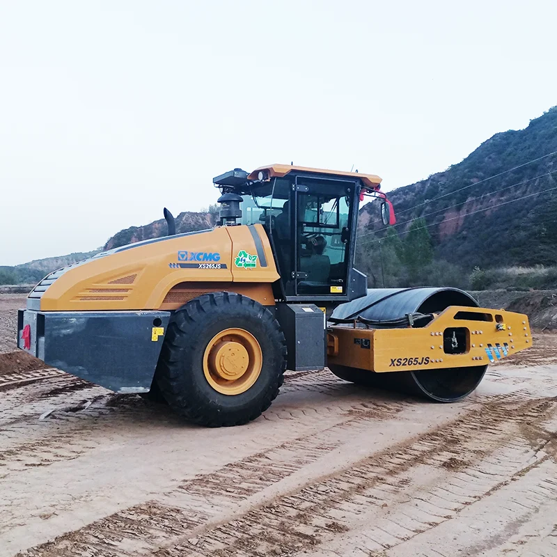 Famous Brand Single Drum Vibratory Road Roller Machine XS143H