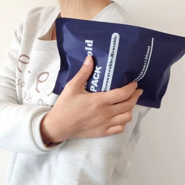 Wholeaser  Custom Reusable Ice Bag Hot & Cold Packs Hot Cold Gel Pack For Pain Relief