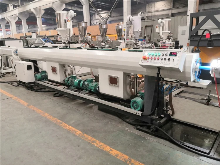 PE PPR plastic water pipe manufacturing machine