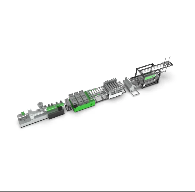 StarsPlas, система прецизионной экструзии стеновых панелей из ДПК для производственной линии SPC