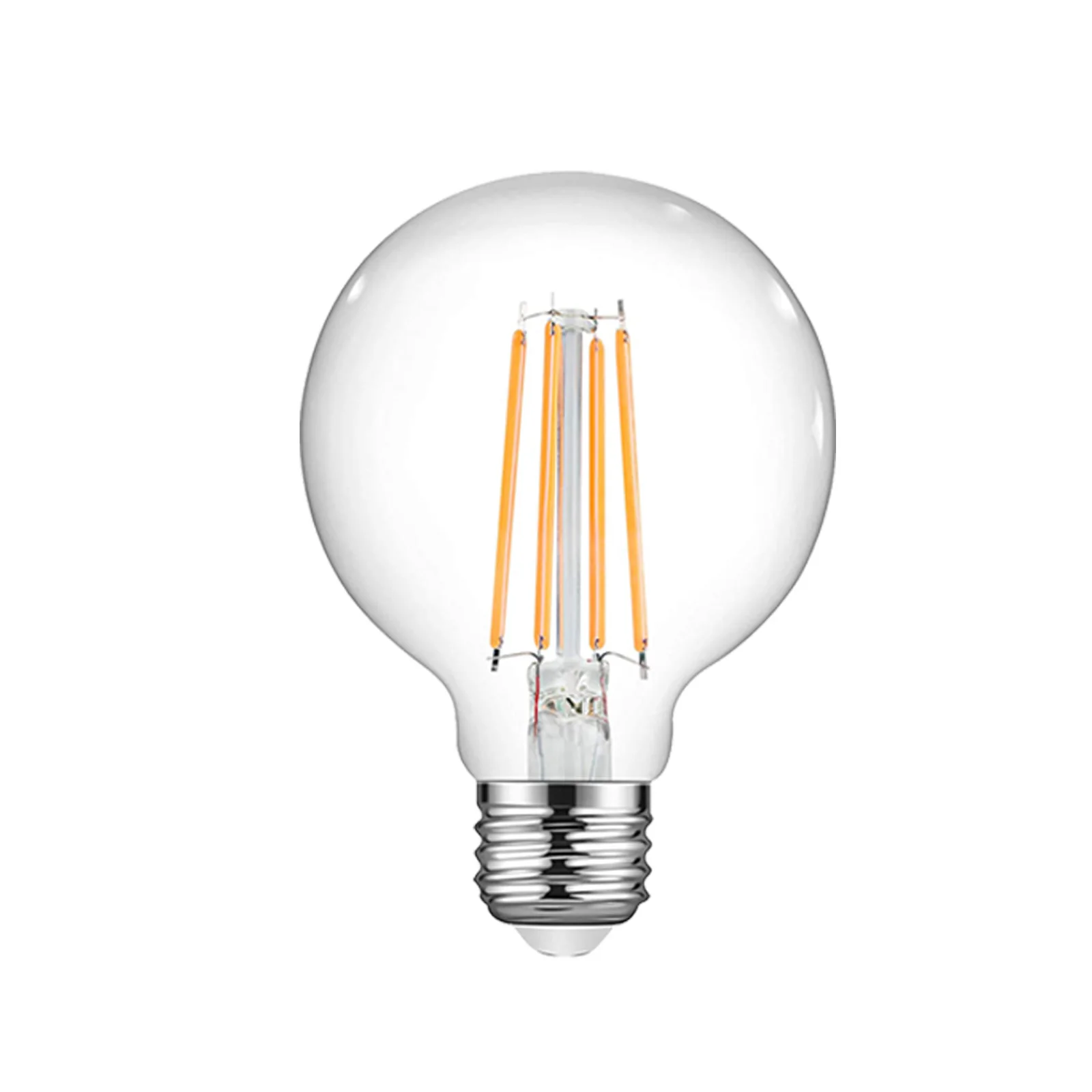 OEM Factory Price 2700K/4000K/6400K A60-ST64-G95-G125 Class A Energy Efficiency Glass Filament Light Bulb