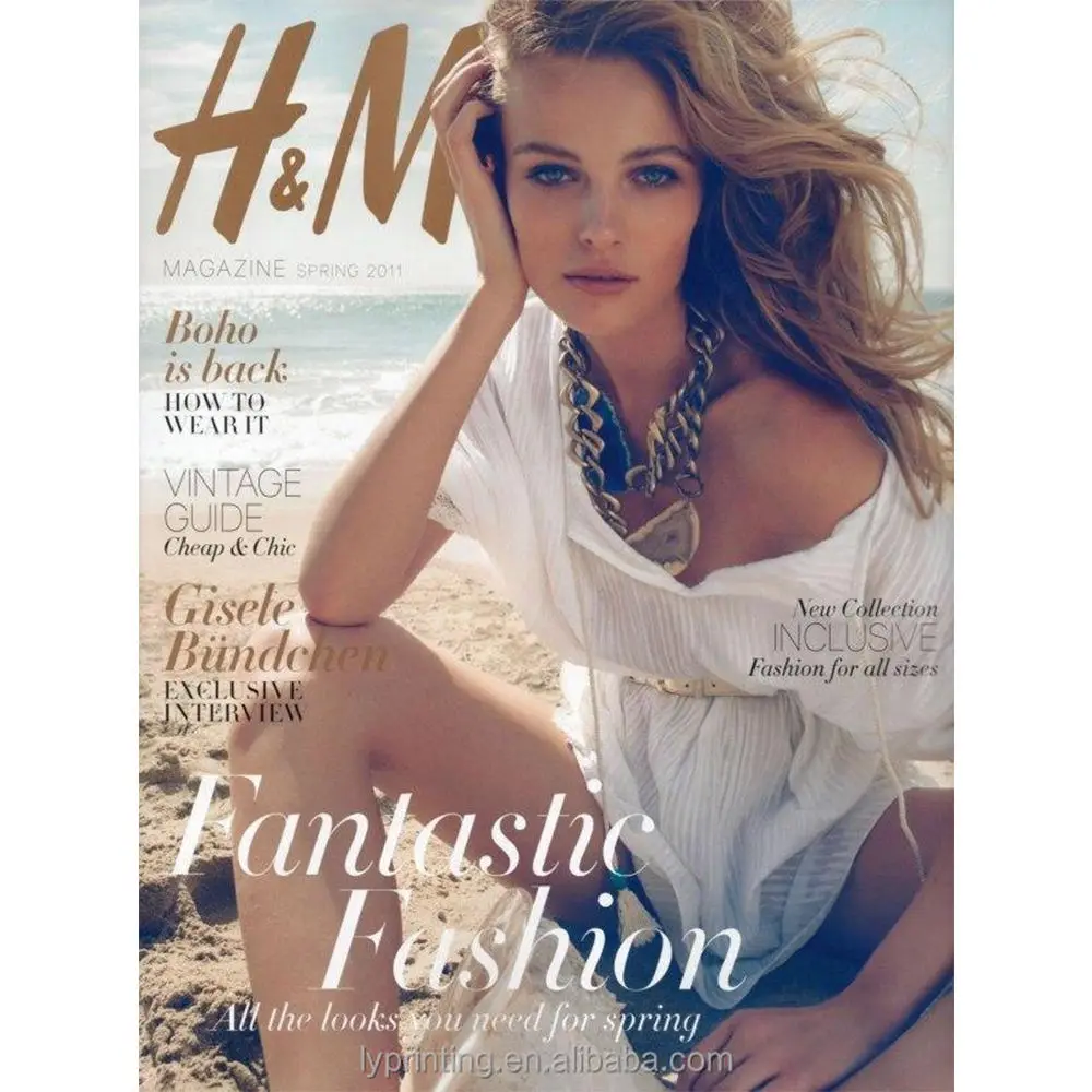 Good Quality Sale Low Moq Custom Printing Catalog Brochure Booklet Fashionable Magazine Book Printing