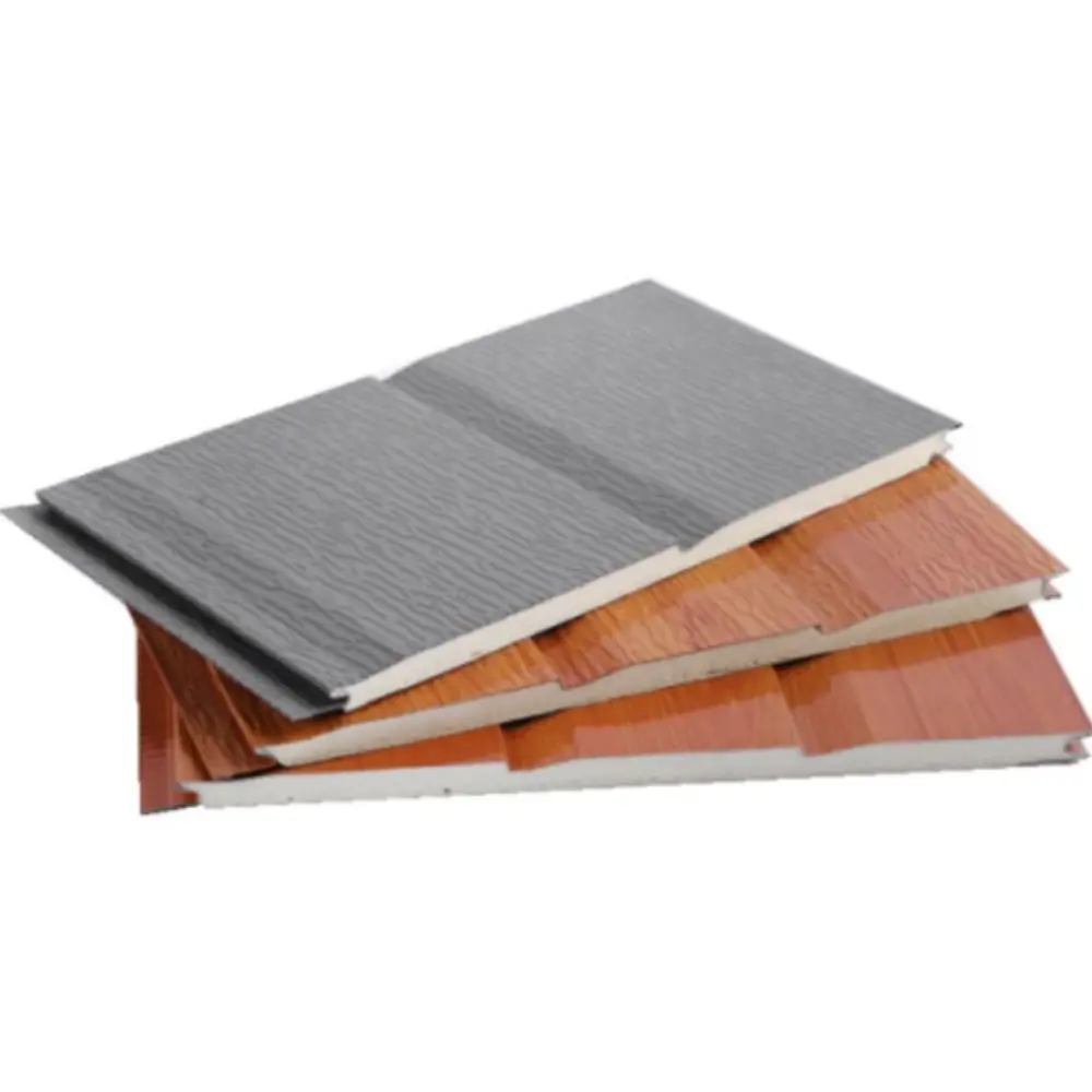 Cheapest Polyurethane Material PU material Sandwich Panel For Cold Room Indoor and Outdoor B1 Grand FairProof