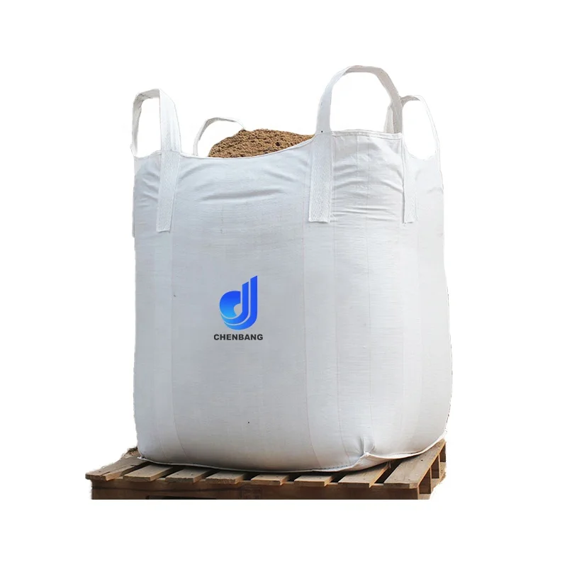 Hot sale plastic industries jambo bag fibc waterproof 1 cubic meter ton big bag swl 1500kg