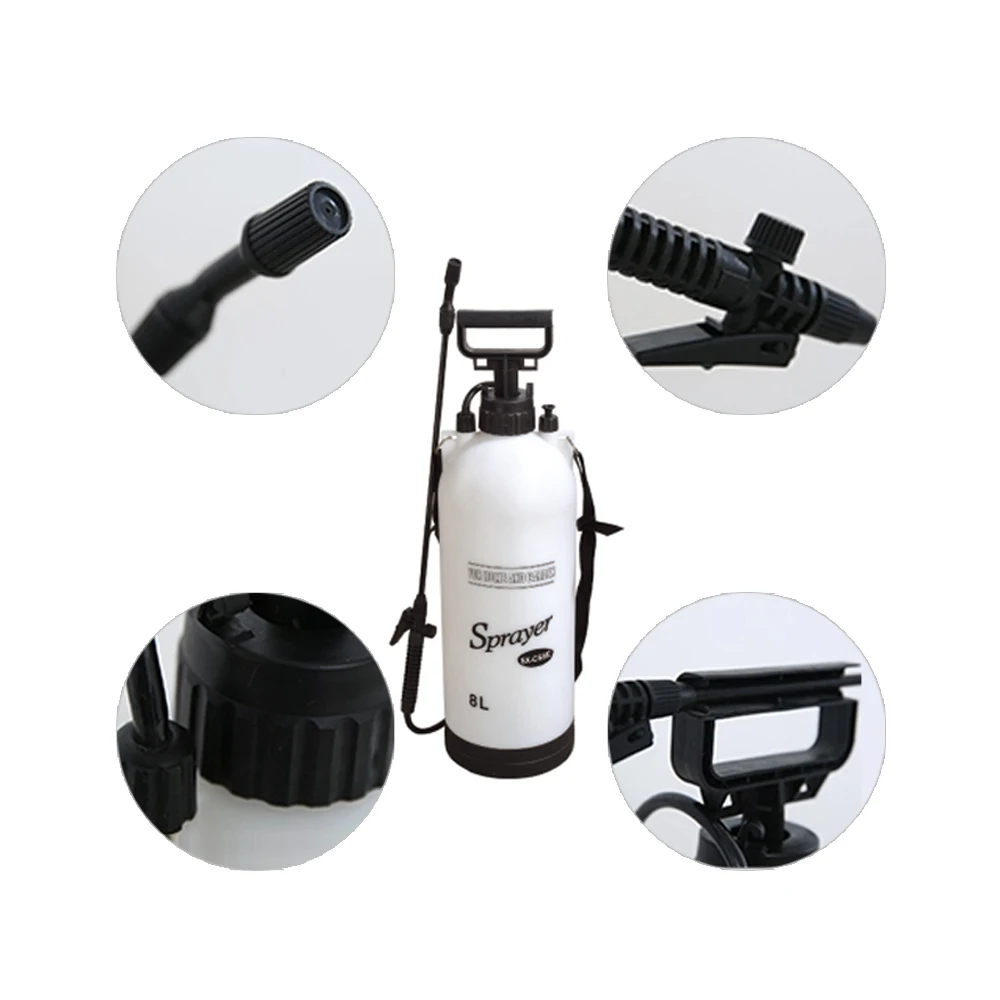 Seesa 4L plastic  air pressure manual compression garden sprayer