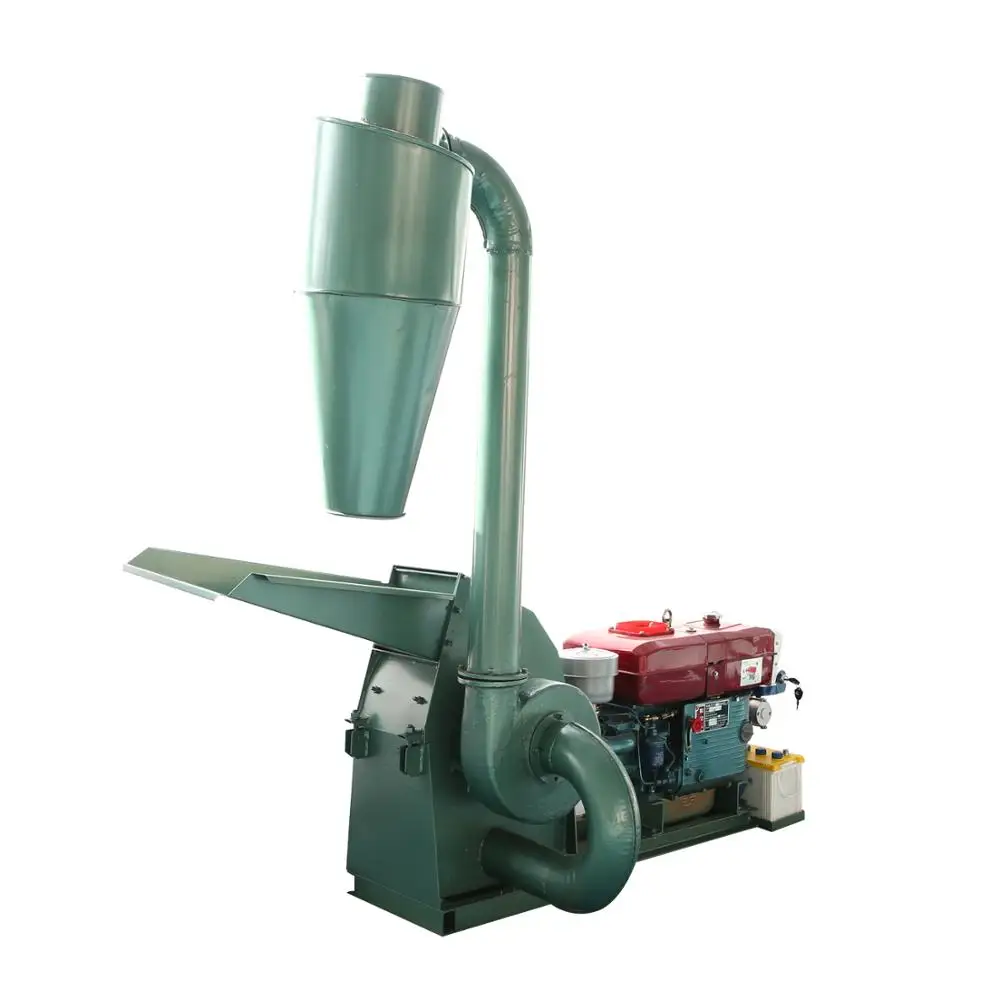 Grain oats corn sawdust wood chip pellet hammer mill machine for sale