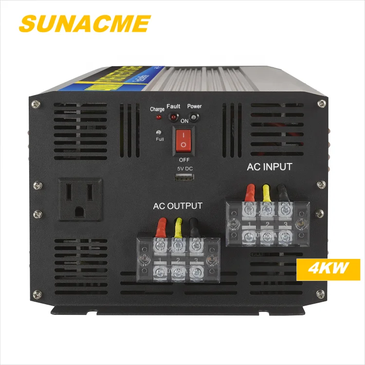 SUNACME High Voltage 48V 4Kw Off Grid Solar Inverter 3000W 4000W 5000W Solar Inverter with CE certificate