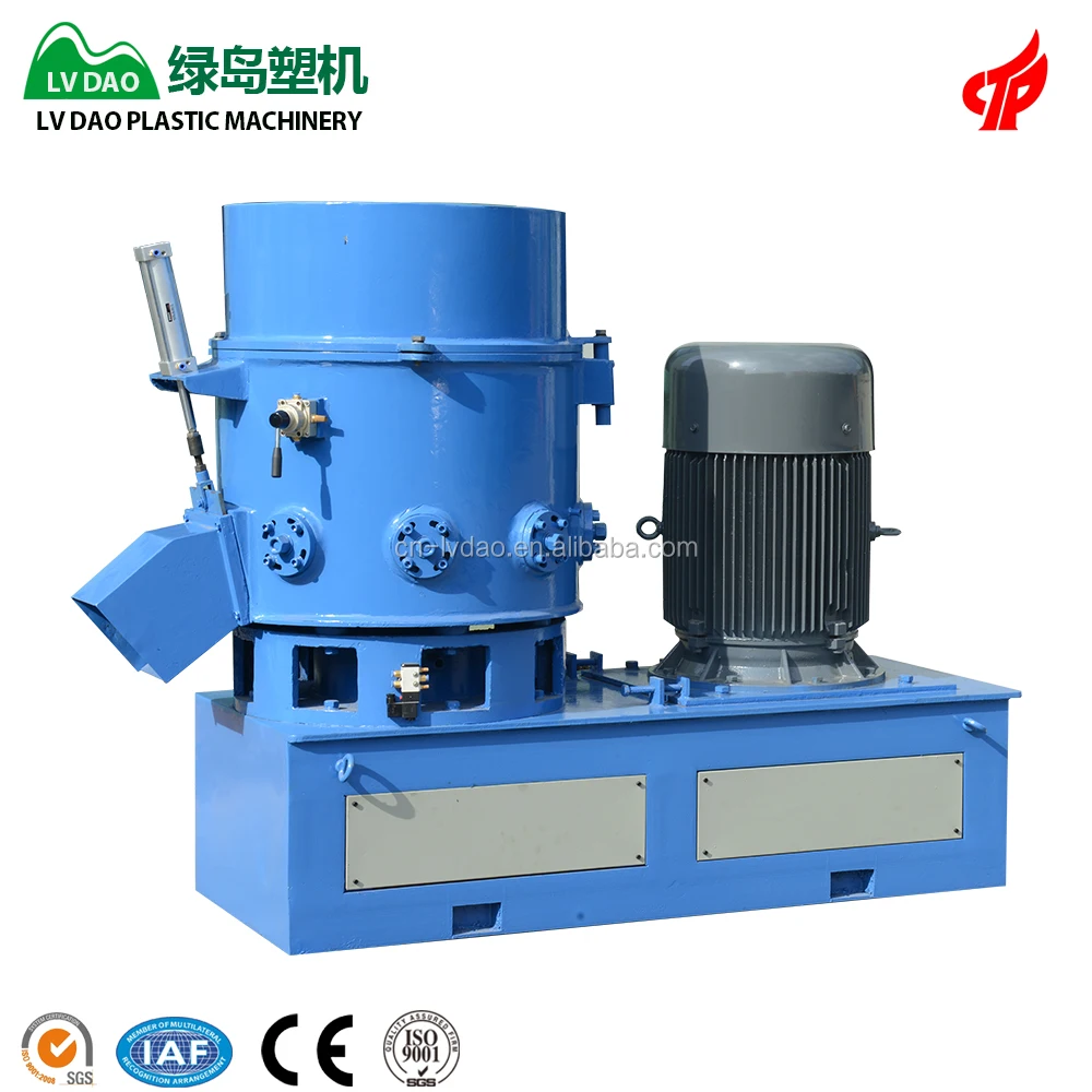 Agglomerator Machine High Capacity Agglomerator Pp Pe Film Recycling Pelletizing Machine For Sale