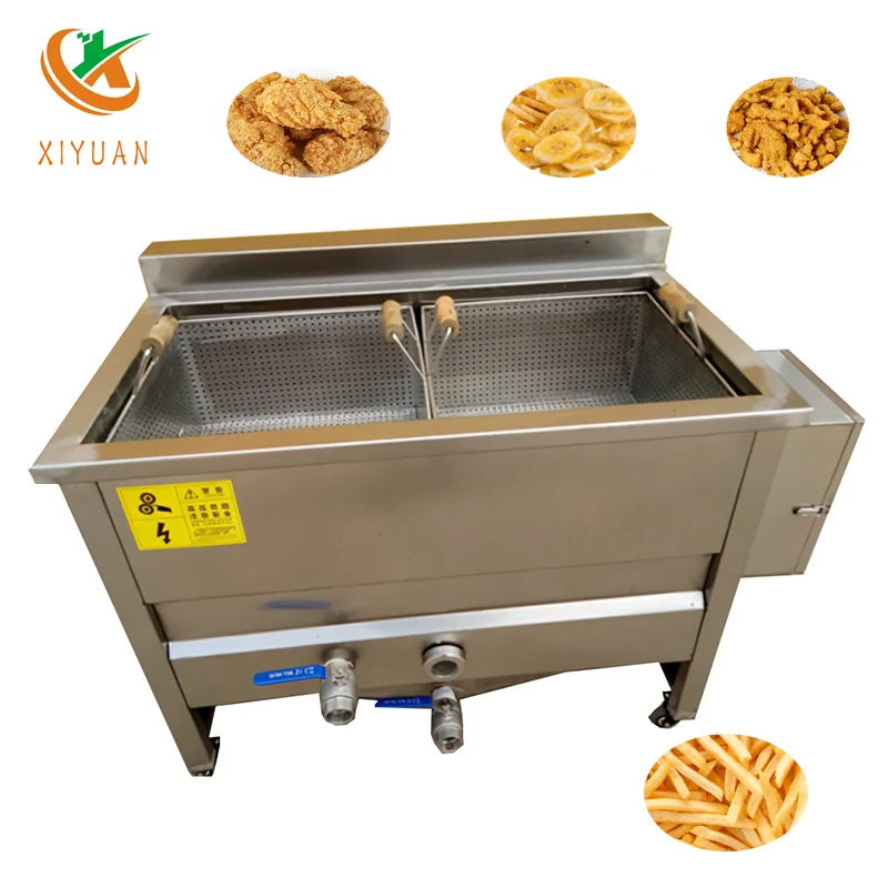 Professional Home Use Electric Dry Fryer Machine Automatic Batch for Yeast Raised Donut and Potato Chips Four Air Fryer