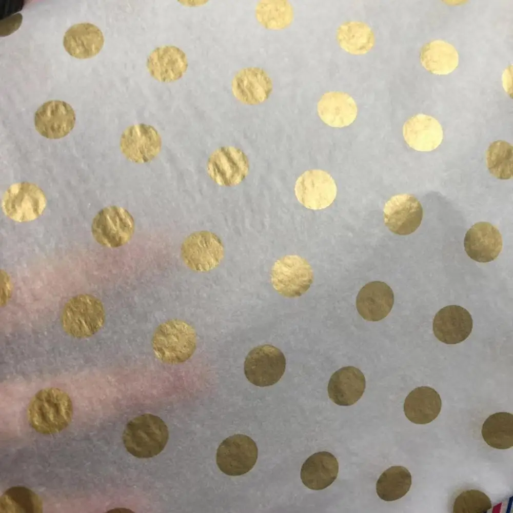 
Hot Stamping Star Stripe Rose Disposable Tissue Paper for clothes shoes packing 