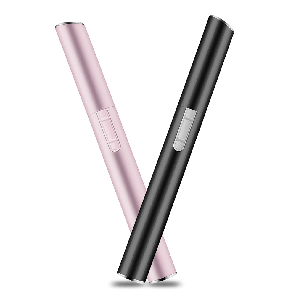 Women Hair Remover Electric Scissors Men Shaving Cutting  Make up Mini Eyebrow Razor