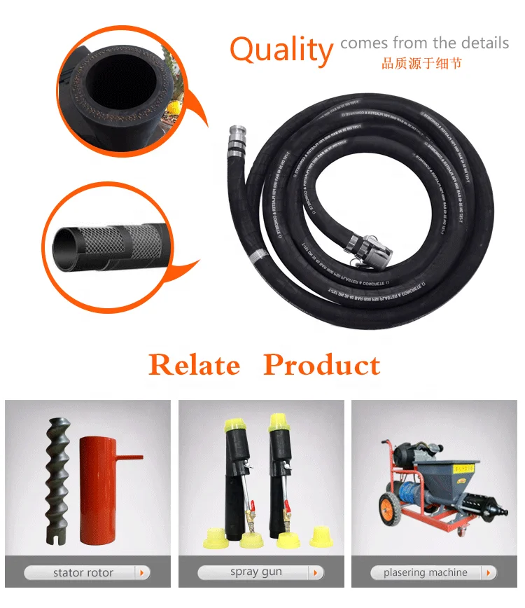 Spraying Hose  automatic spraying machine Polyurethane Steel Wire Cleaning Machine Hose