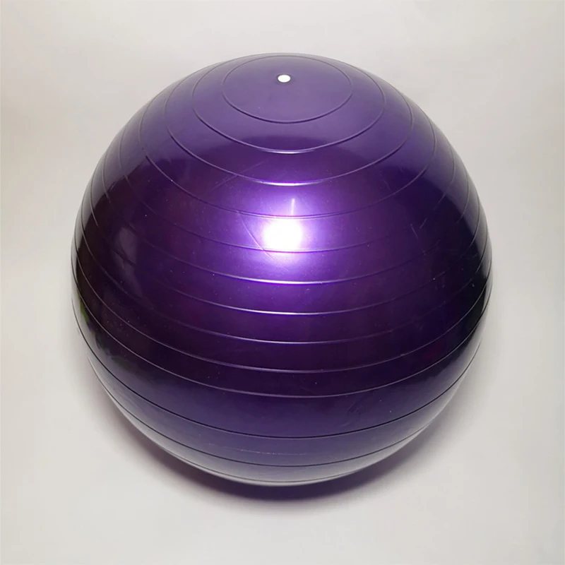 45cm PVC Yoga GYM Ball Inflatable Gymnastics Exercise Yoga Ball With Custom Logo Pilates Fitess Balls