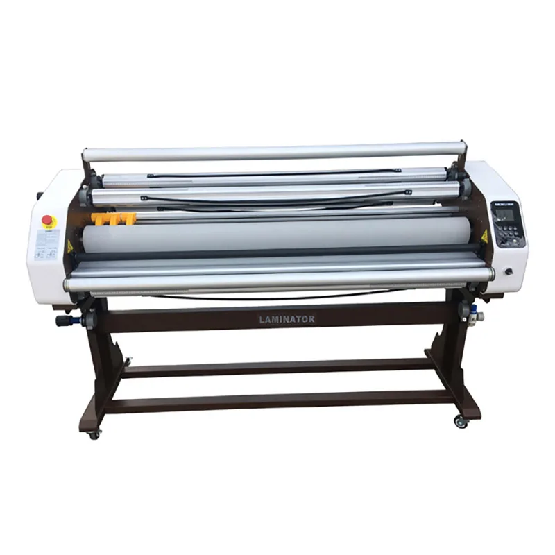 1630mm automatic laminating machine vinyl film cold roll laminator with cutter