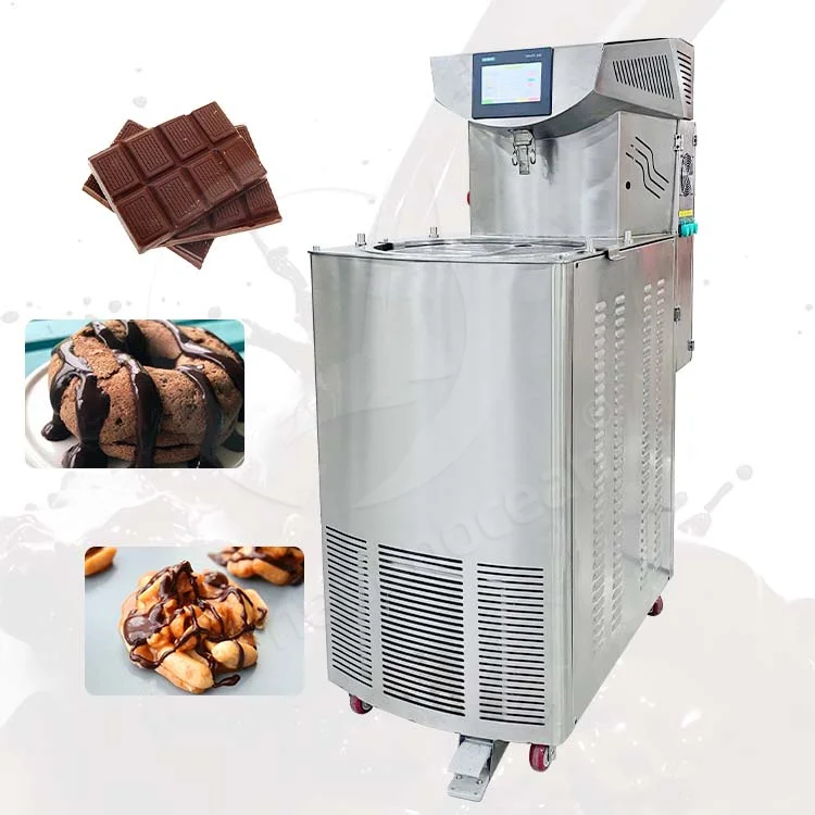 OCEAN 2024 Temperadora De Chocolate Fondue 500 Kg Temperer Continue Melt Pot Warmer Chocolate