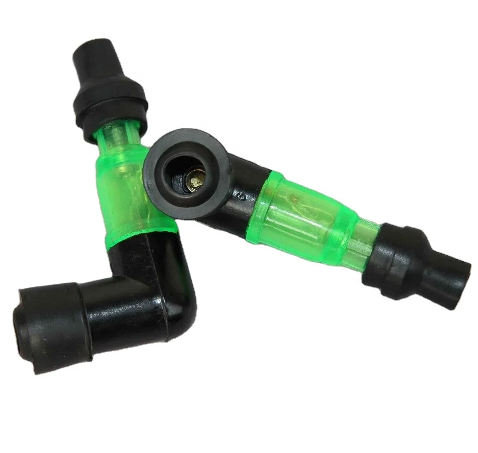 Motorcycle Spark Plug High Pressure Cap Super Soft Anti-aging Rubber Spark Plug Cap Universal Modification Accessories