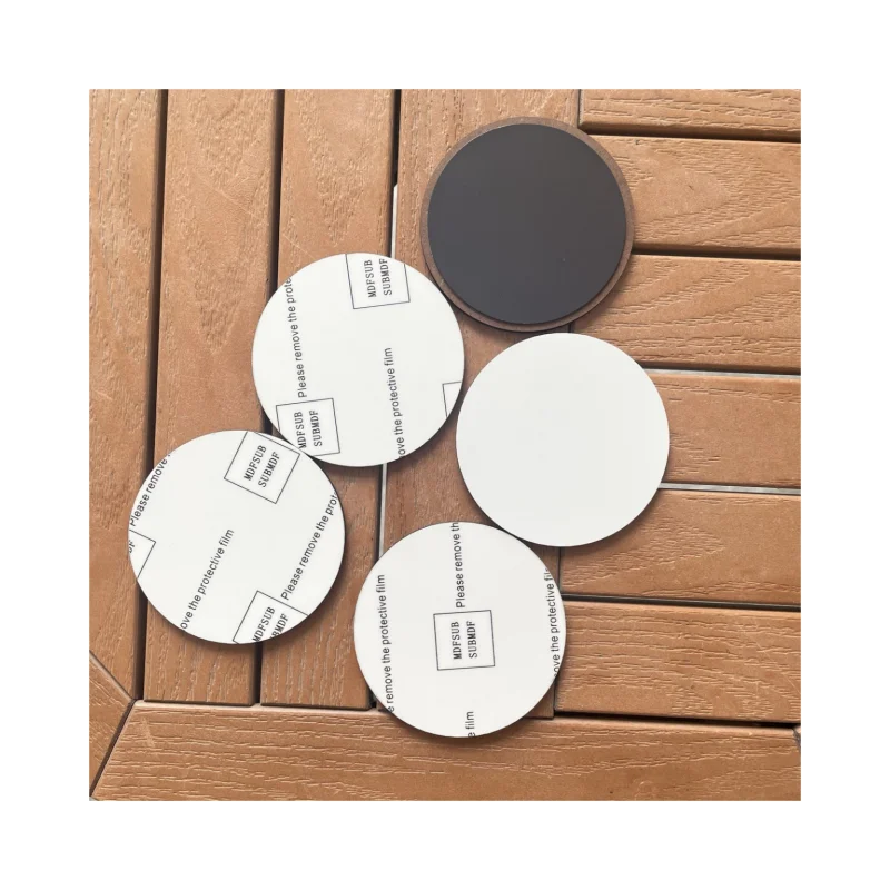 MDFSUB in stock High Quality Wooden Sublimation Blank Magnetic Blank sublimation MDF Fridge Magnets
